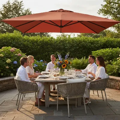 Elevate Your Outdoor Dining: The Best Rectangular Patio Umbrellas for Long Tables